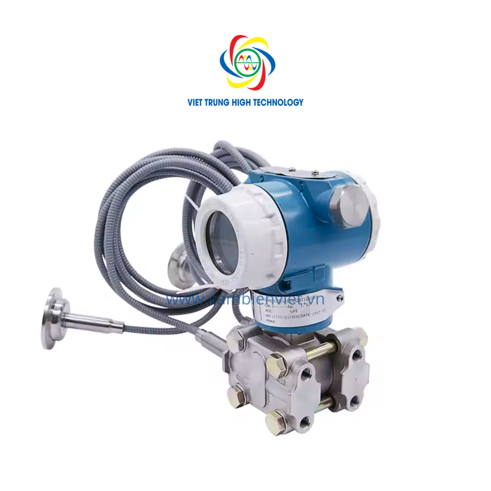 Cảm biến chênh áp 2 mặt bích kéo dài - 3